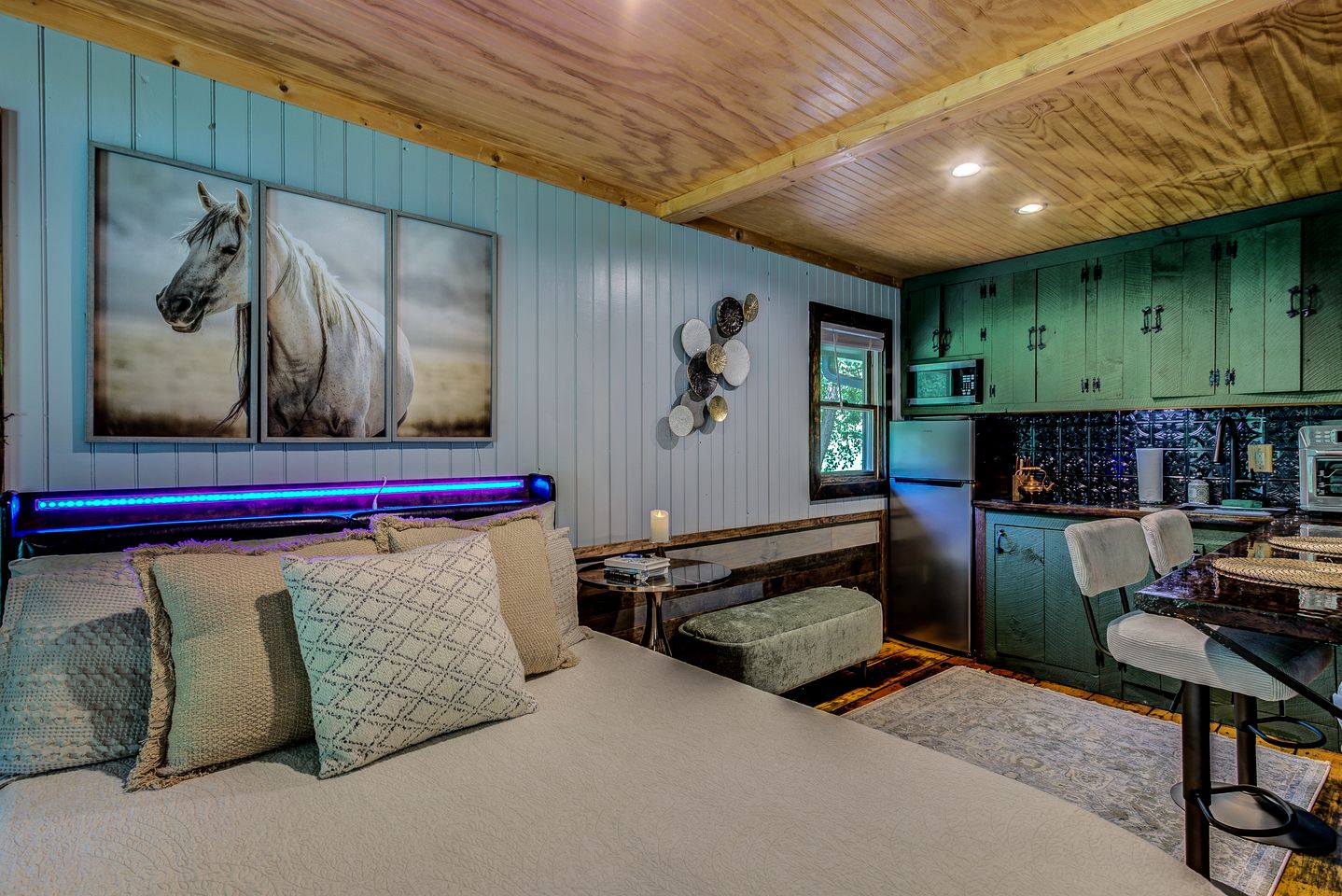 Romantic Farm-Stay Cabin with Petting Zoo & Hot Tub near Boone, NC