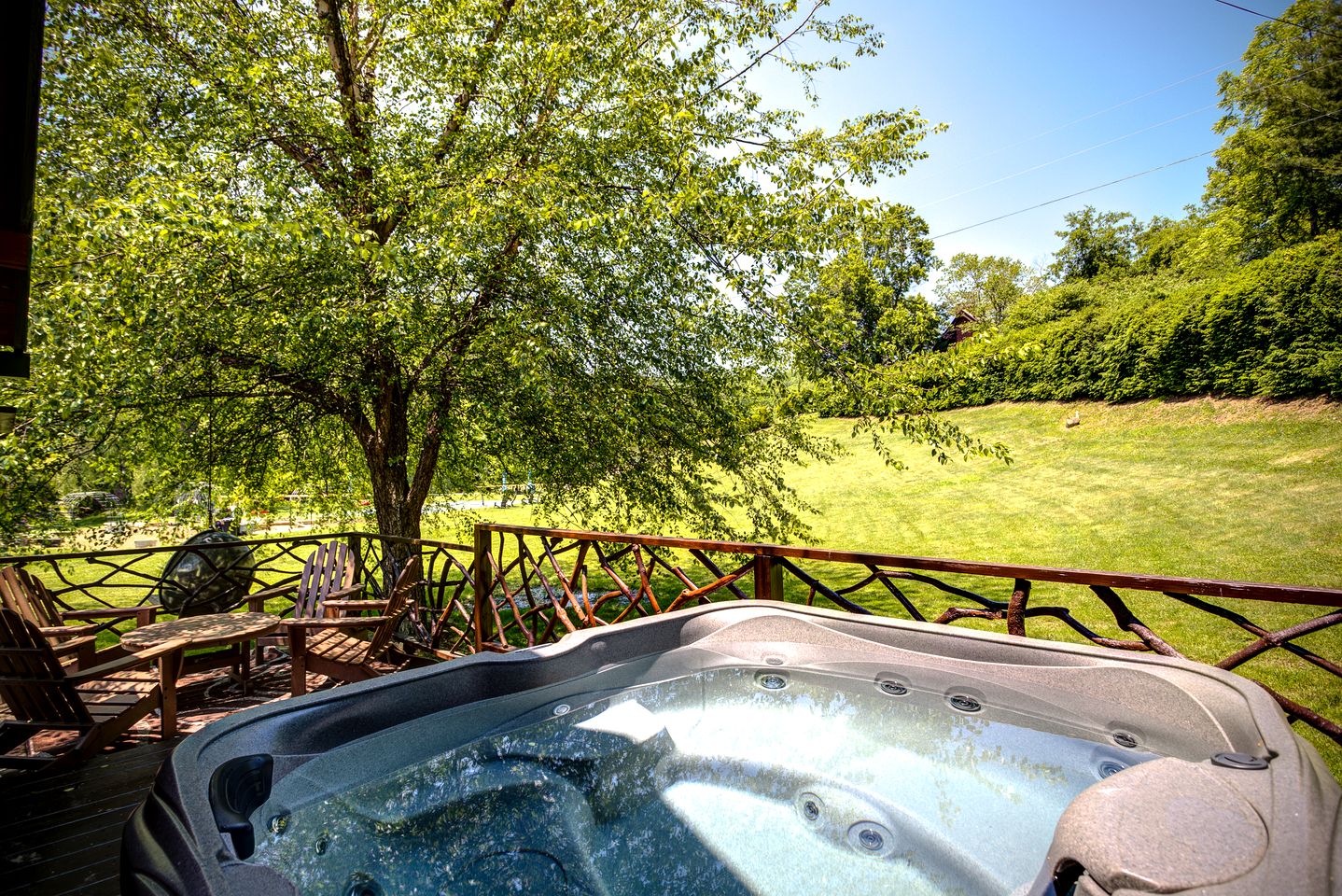 Romantic Farm-Stay Cabin with Petting Zoo & Hot Tub near Boone, NC