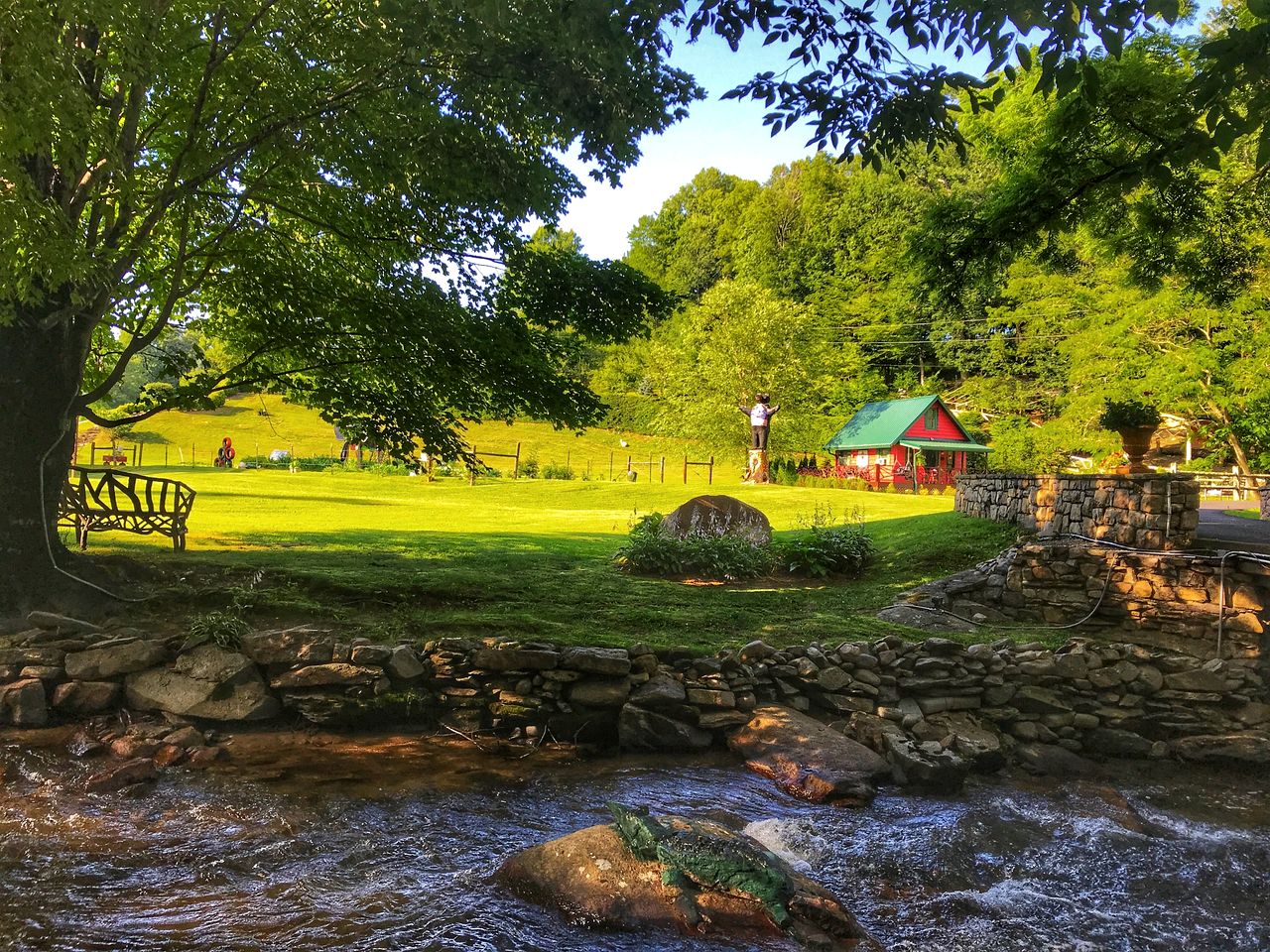 Romantic Farm-Stay Cabin with Petting Zoo & Hot Tub near Boone, NC