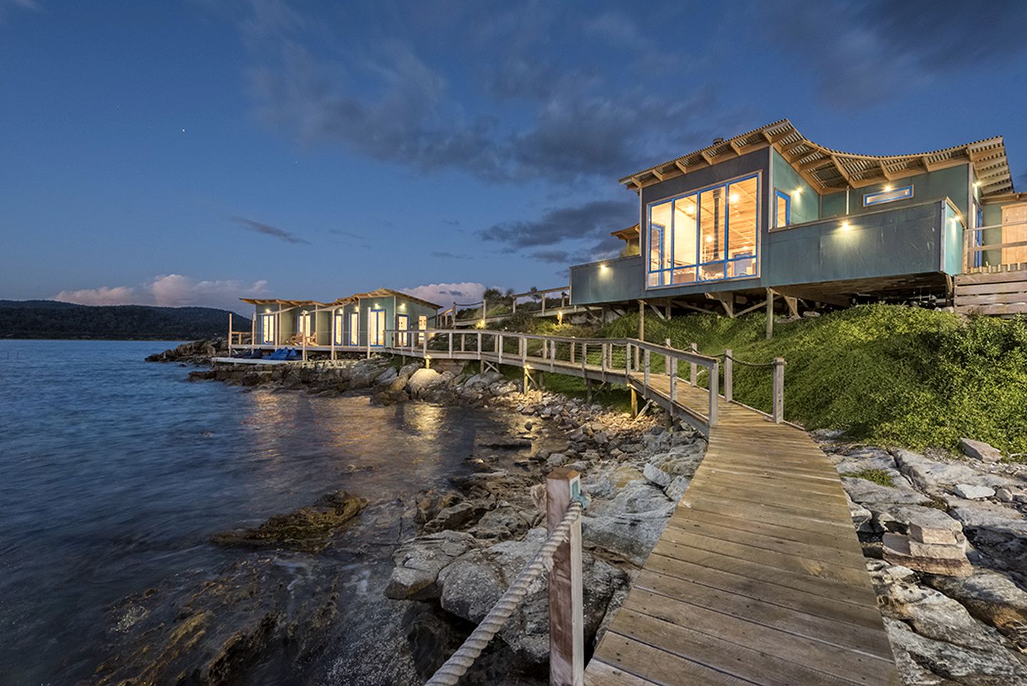 Luxurious Private Island Getaway within Freycinet National Park in Tasmania, Australia