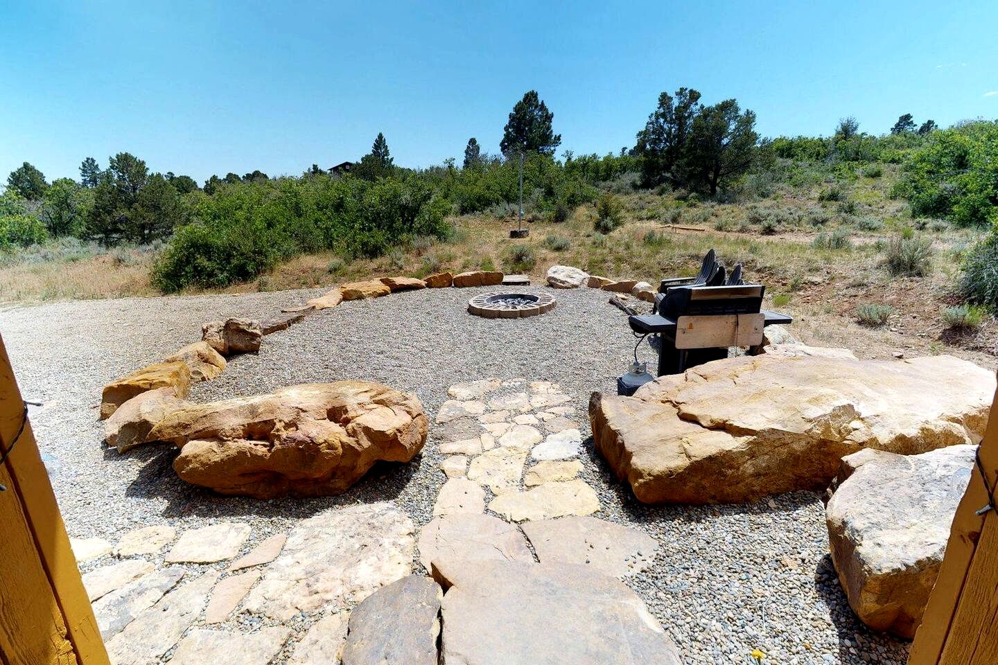 Picturesque Cabin with Barbecue and Fire Pit in Monticello, Utah