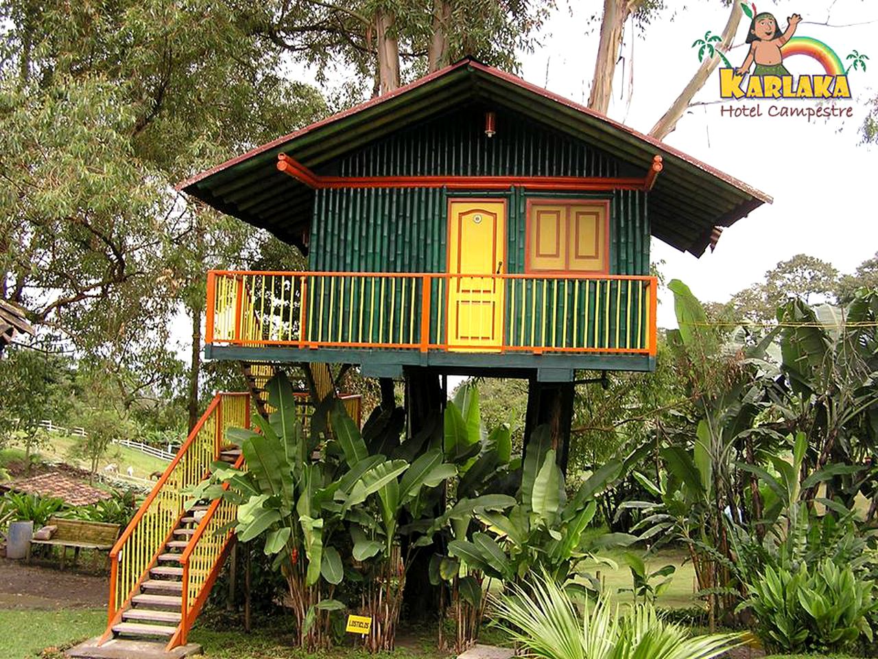 Picturesque Tree Houses with En-Suite Bathrooms in Carlaca, Colombia