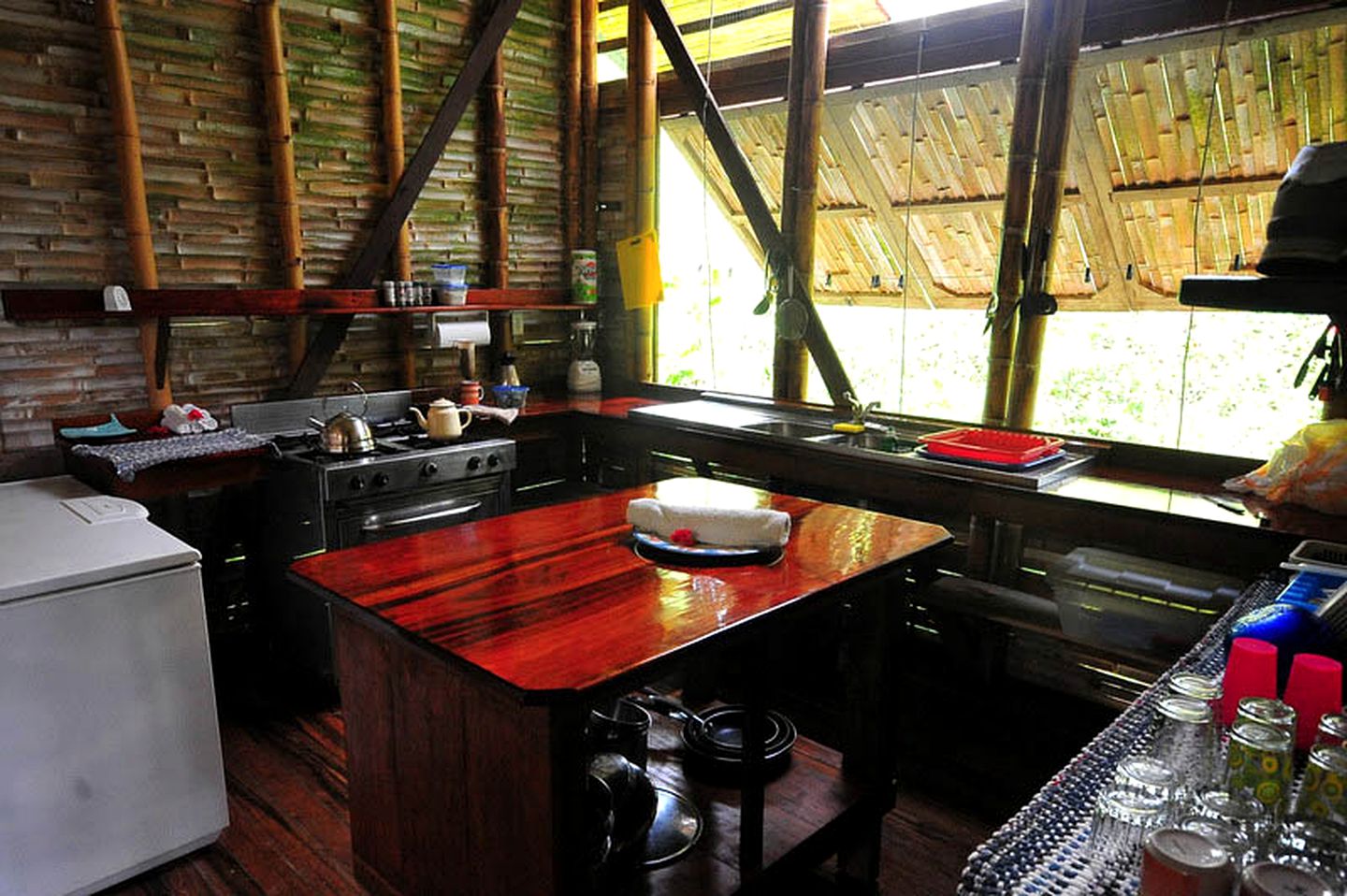 Unique Bamboo Cabin Accommodation near Puerto Jiménez, Costa Rica