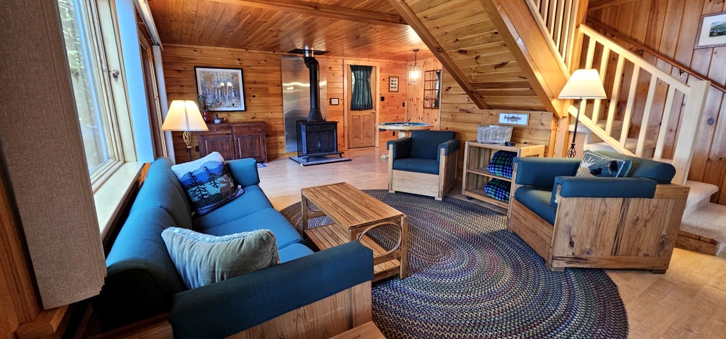 Cozy Lakefront Cabin with Private Dock & Seaplane Access on Moosehead Lake, Greenville, Maine