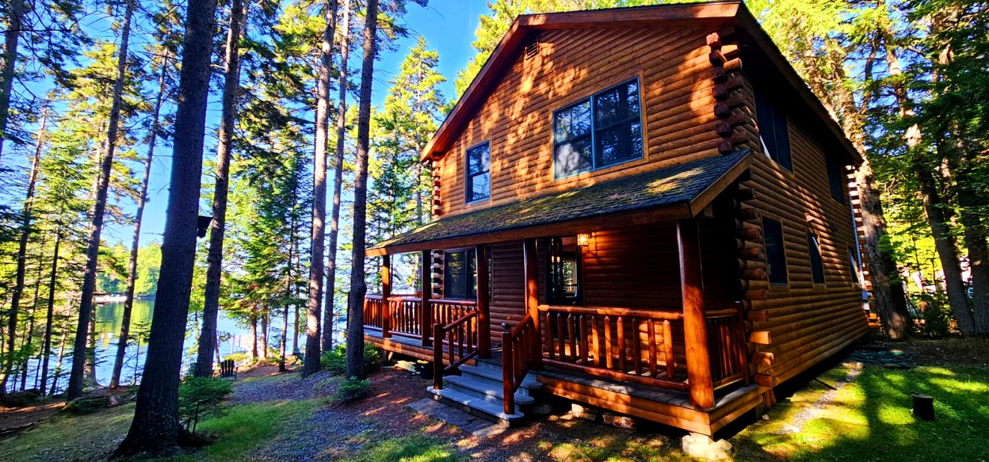 Cozy Lakefront Cabin with Private Dock & Seaplane Access on Moosehead Lake, Greenville, Maine
