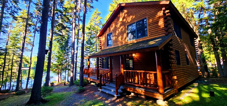 Cozy Lakefront Cabin with Private Dock & Seaplane Access on Moosehead Lake, Greenville, Maine