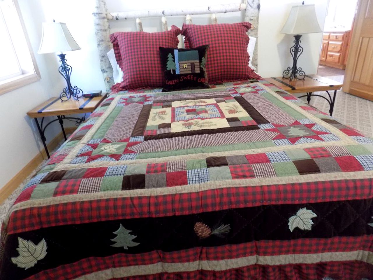 Spacious Vacation Rental with a Stunning Stone Gas Fireplace in Fish Creek, Wisconsin