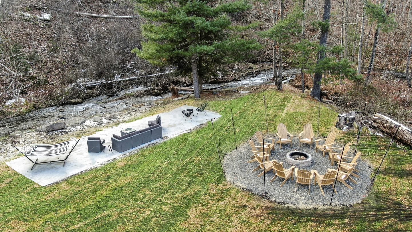 Gorgeous Modern Chateau Surrounded by Nature Perfect for Families in Pine Hill, New York