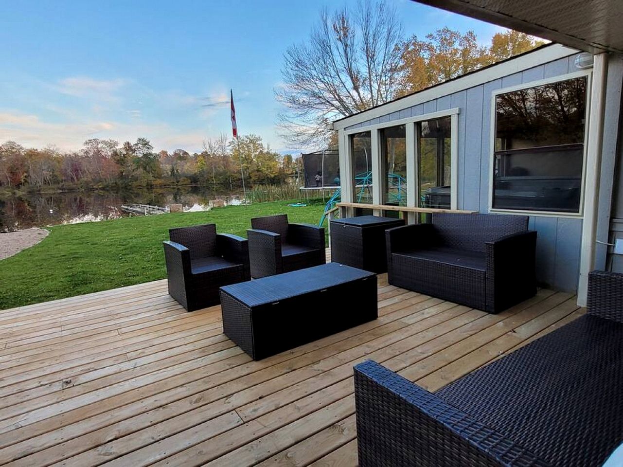 Renovated Waterfront Cottage with Stunning Crowe Lake Views, Dock & Firepit, Relaxing Retreat Near Marmora, Ontario