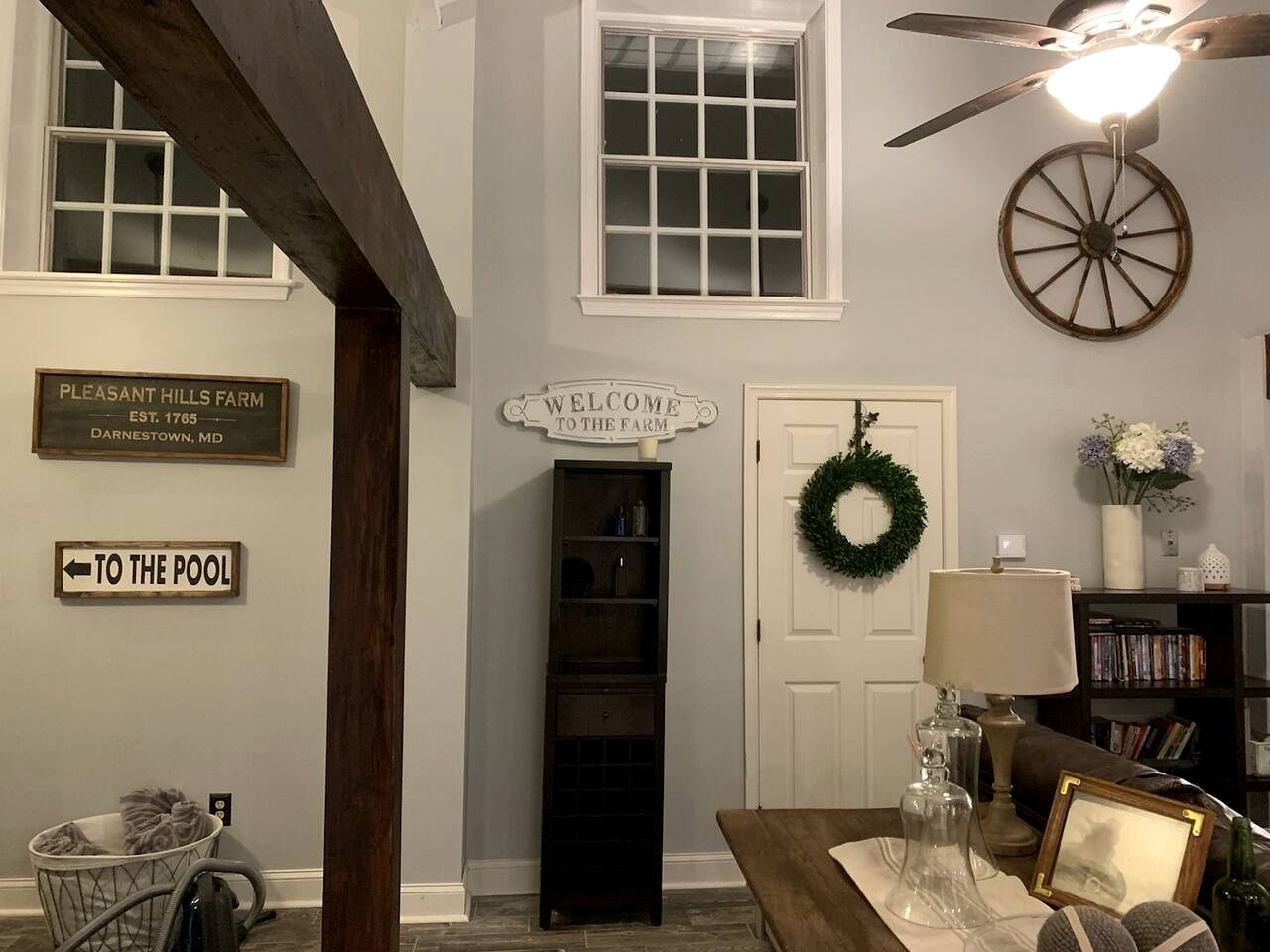 Sweet Chic Farm Cottage with Pool, Hot-Tub and Beautiful Sunsets in Maryland