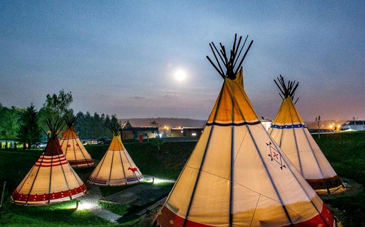 Amazing Tipi Rental for a Glamping Experience near Plitvice Lakes, Croatia