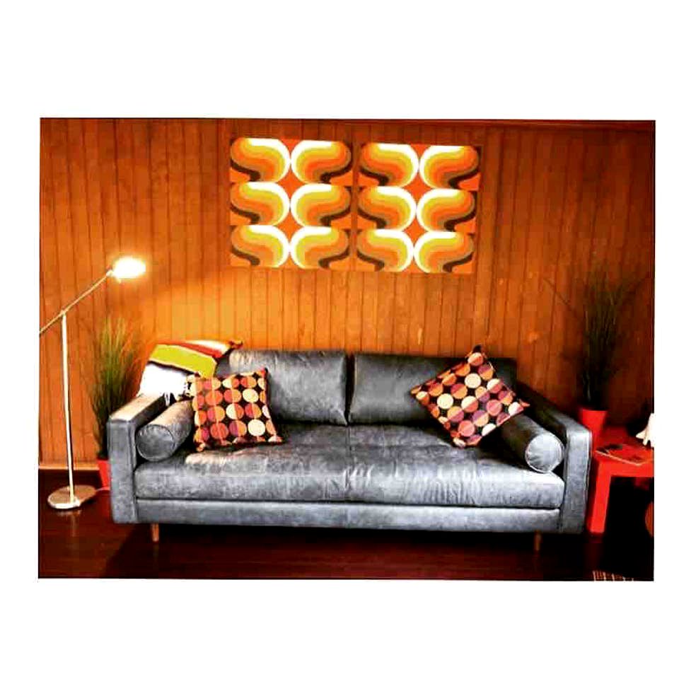 Idyllic Getaway in a Colorful Yurt-Style Cabin near Lake Ariel, Pennsylvania