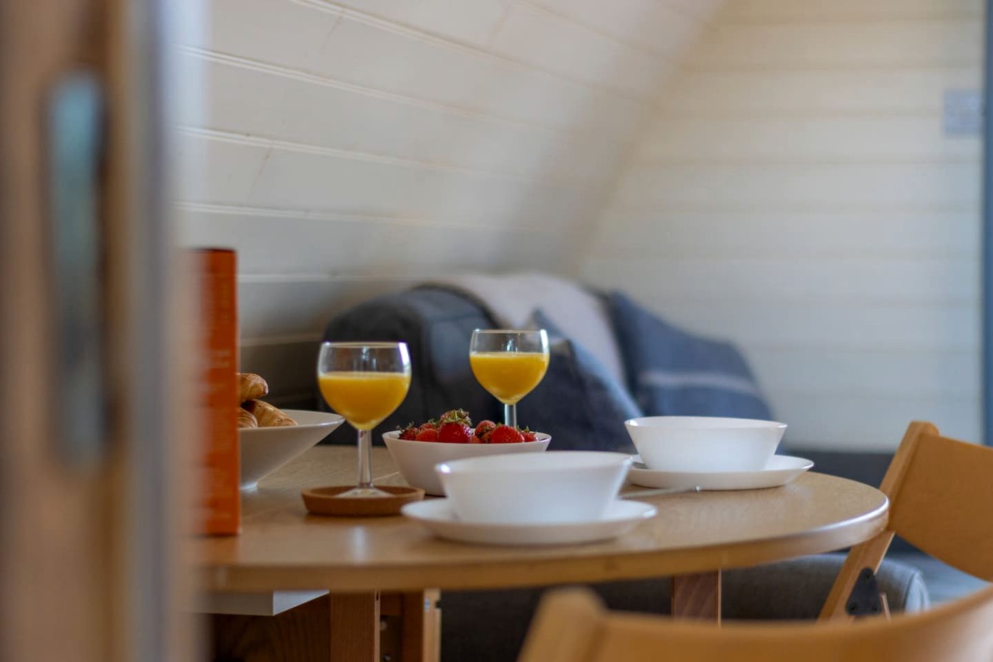 Beautiful Pod by the Irfon River for a Unique Glamping Getaway near Builth Wells, Wales