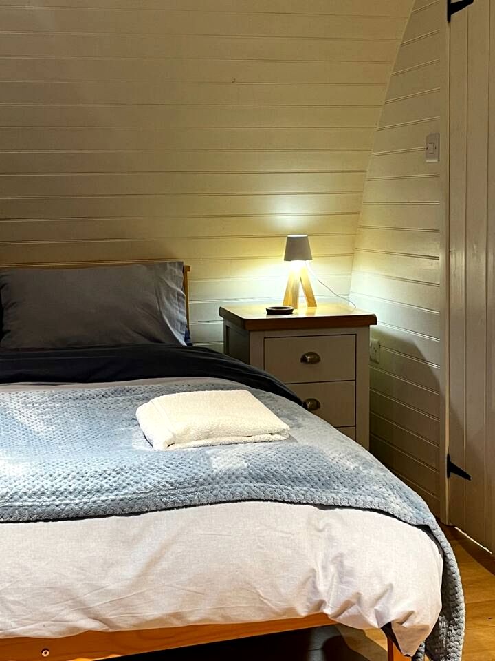 Gorgeous Glamping Pod for a Unique Getaway by the Irfon River in Wales