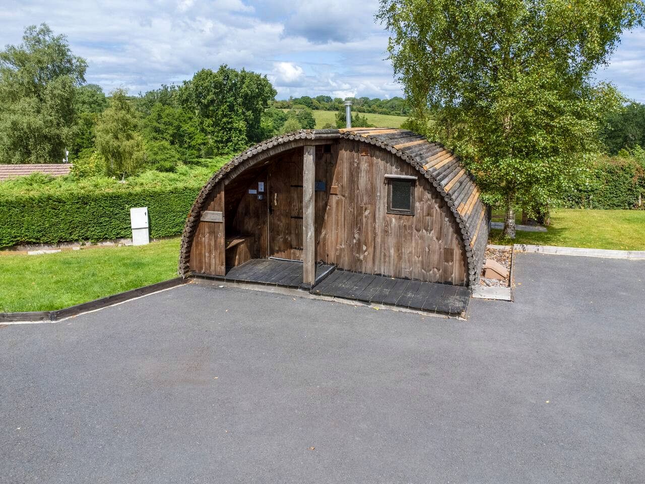 Gorgeous Glamping Pod for a Unique Getaway by the Irfon River in Wales