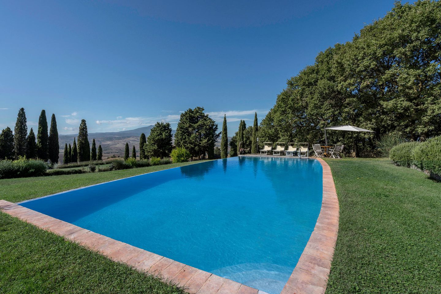 Rustic Stone Villa with Pool and Spectacular Landscape Views in Montepulciano, Tuscany
