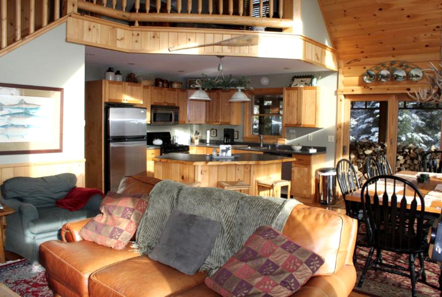 Luxury Cabin with Private Hot Tub near Sunday River, Maine