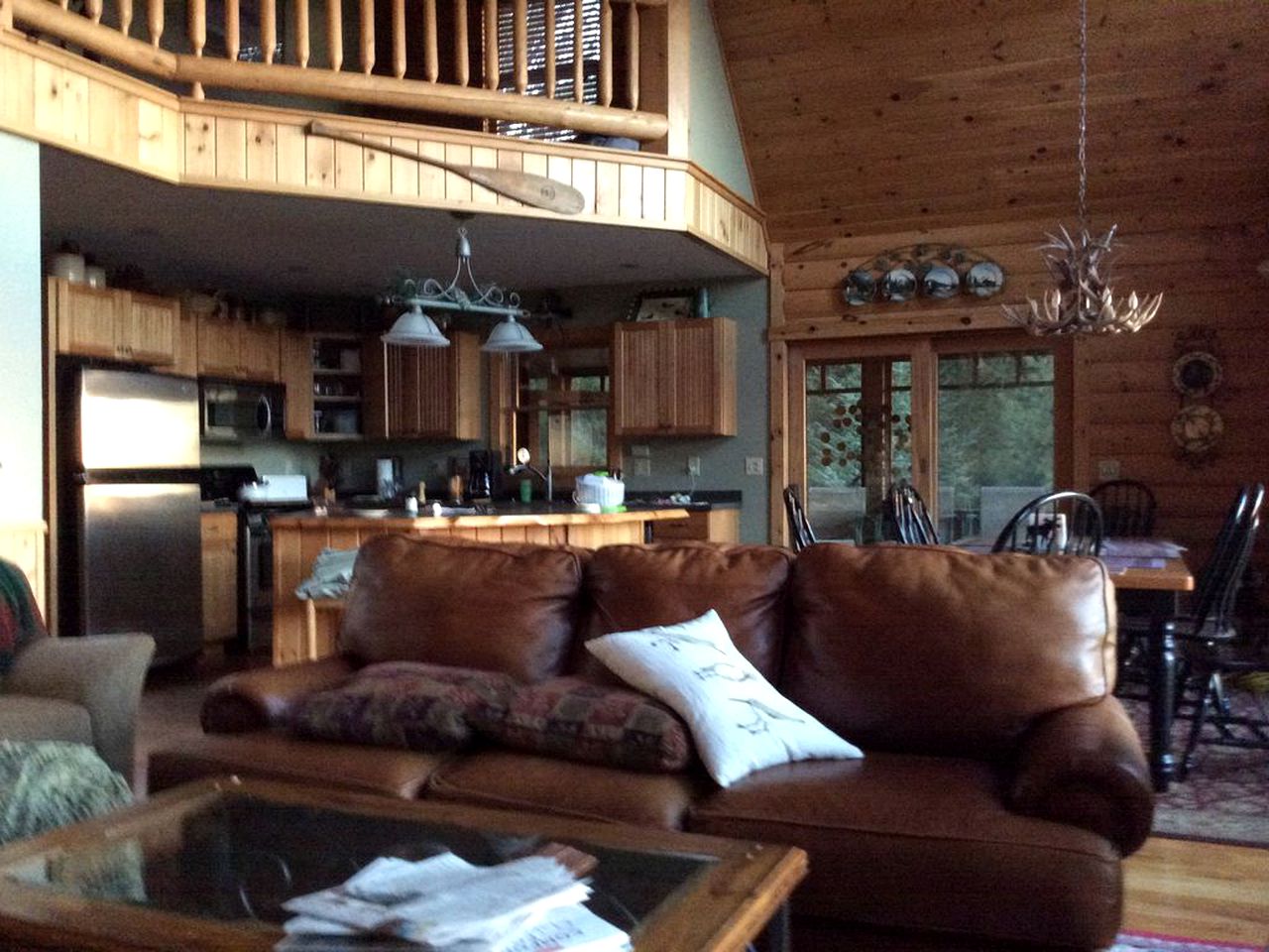 Luxury Cabin with Private Hot Tub near Sunday River, Maine