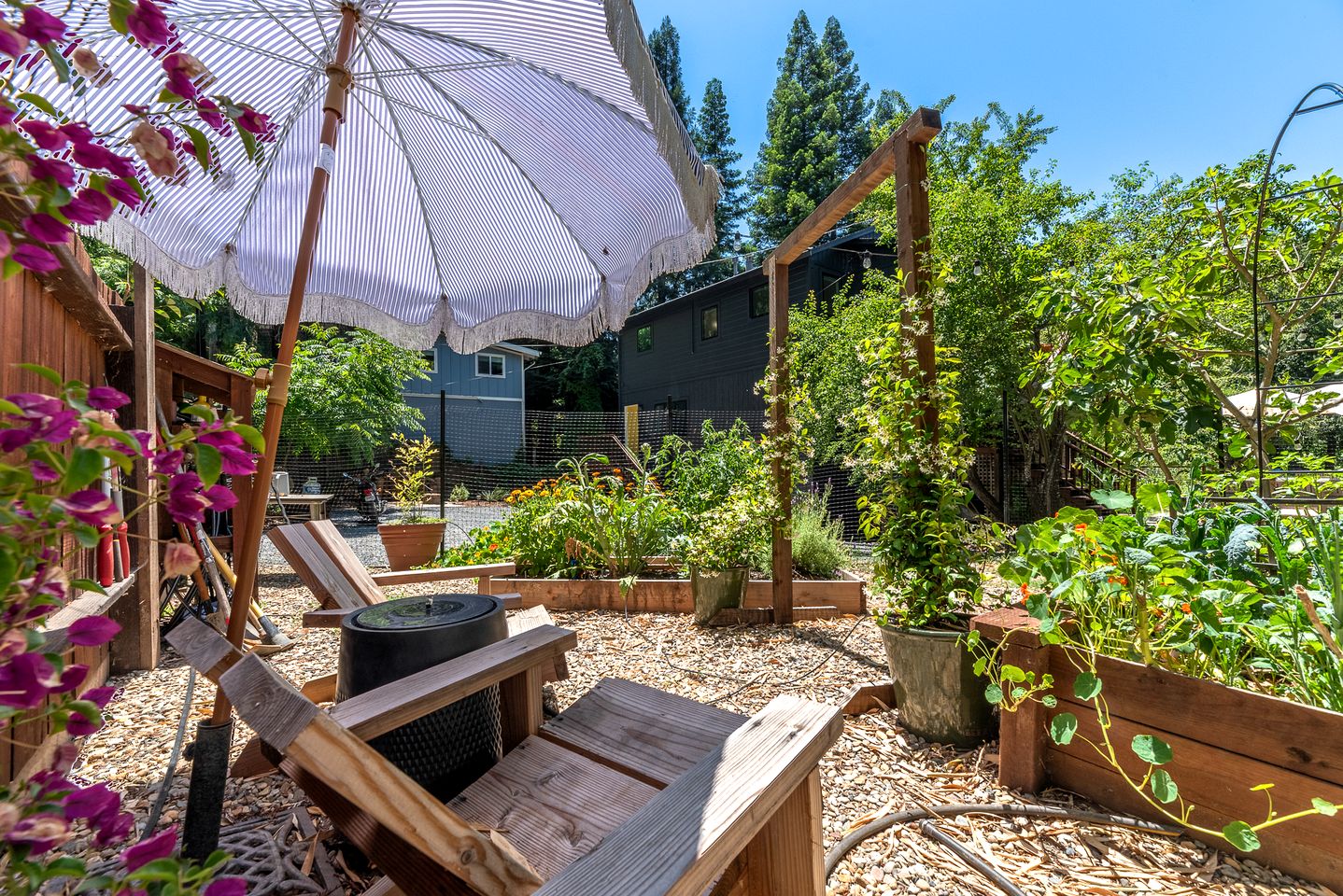 Stylish Riverfront Retreat with Private Dock & Hot Tub near Wineries in Forestville, California