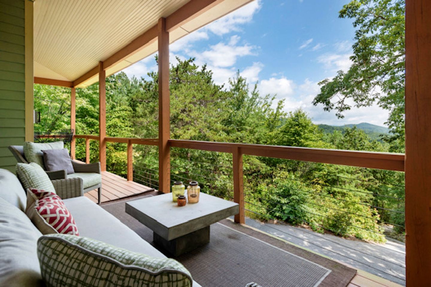 Luxurious Mountain Retreat with Wrap-Around Porches and Hot Tub, Near Asheville and Black Mountain, NC