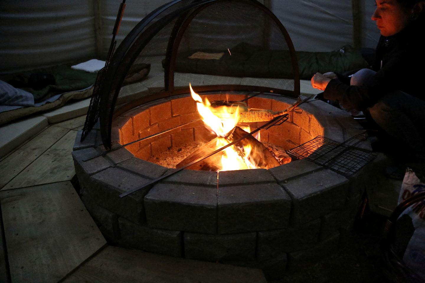 Secluded Tipi Close to Fantastis Hiking Trails in Toronto, Ontario