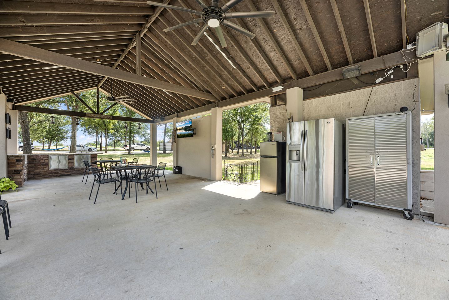 Tranquil Farmhouse Bungalow Retreat with Pool & Goats near Houston in Hempstead, Texas