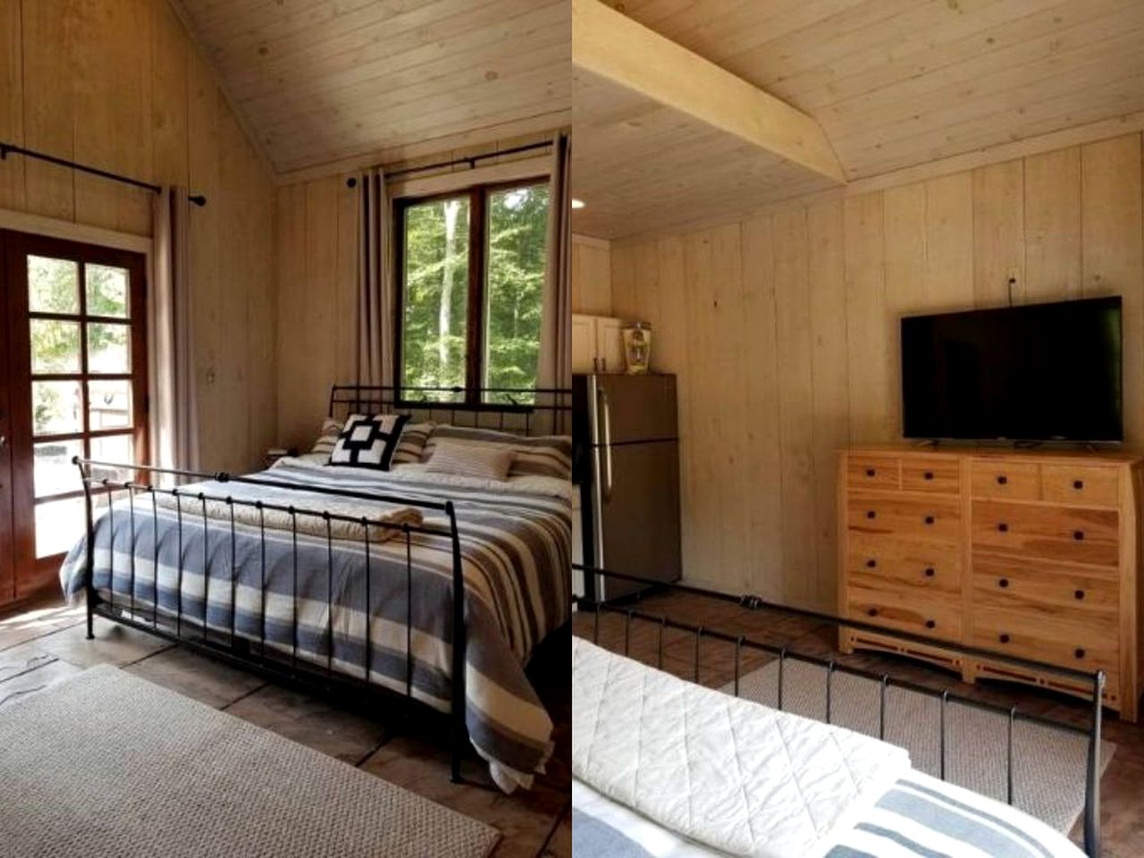 Glamorous Cottage Rental with Outdoor Lounge and Pool on 40 Acres in Pine Bush, New York