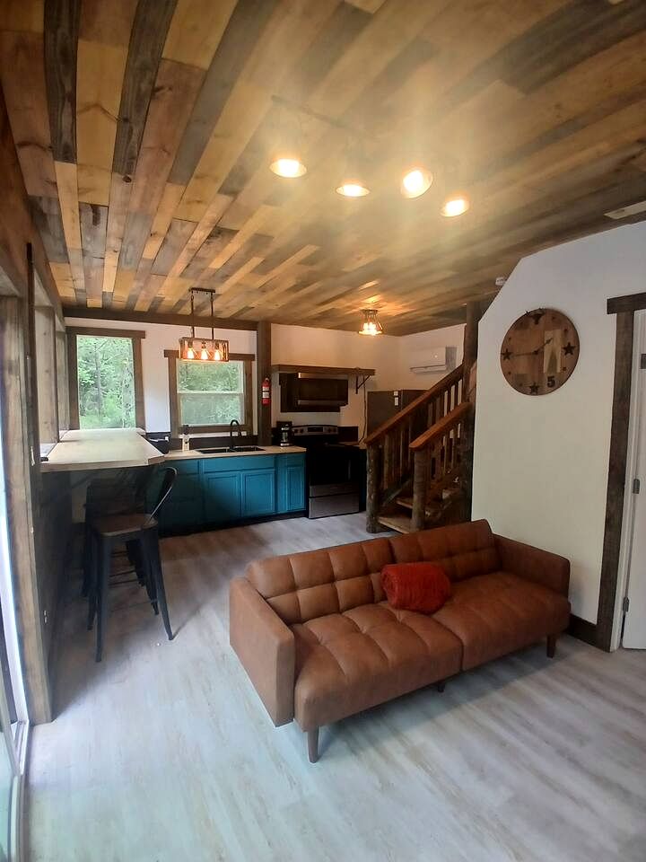 Serene Forest Retreat Home with Waterfall Pool, Creek & Kayak Access near Houston, Grimes County, Texas