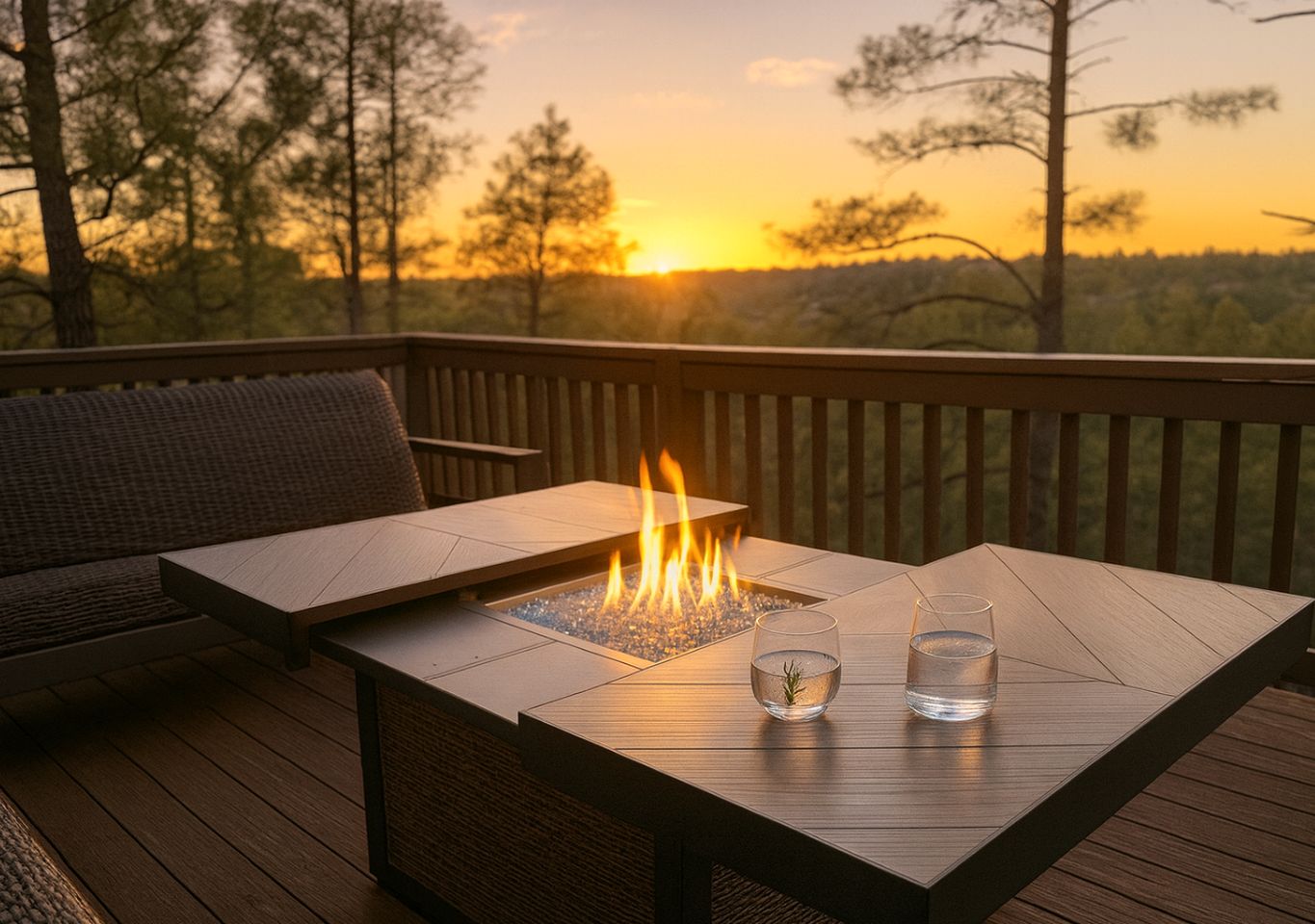 Charming Sunset-View Mountain Cabin with Unique Gothic Décor near Fool Hollow Lake in Show Low, Arizona