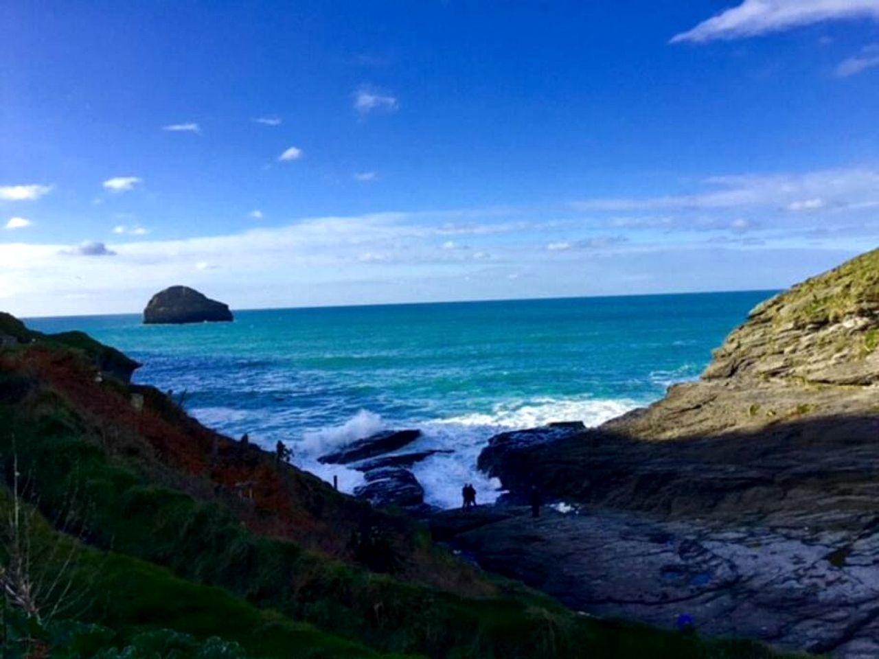 Oceanfront Cottage with Wonderful  Sights in Camelford, England