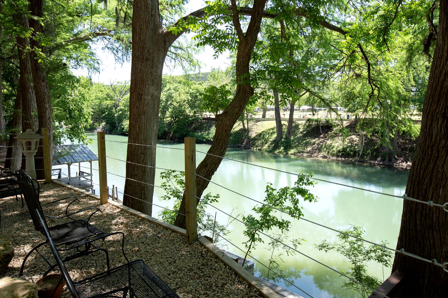 Stunning Riverfront Cottage with Amazing Outdoor Area Perfect for Water Activities in New Braunfels, Texas