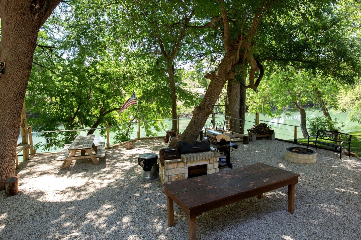 Stunning Riverfront Cottage with Amazing Outdoor Area Perfect for Water Activities in New Braunfels, Texas