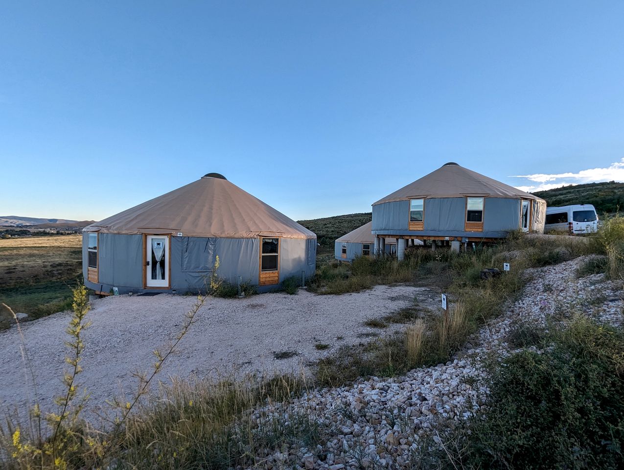 Pretty Yurts by Bear Lake in Garden City, Utah - Perfect Glamping Site for a Group Retreat Suitable for 60 People