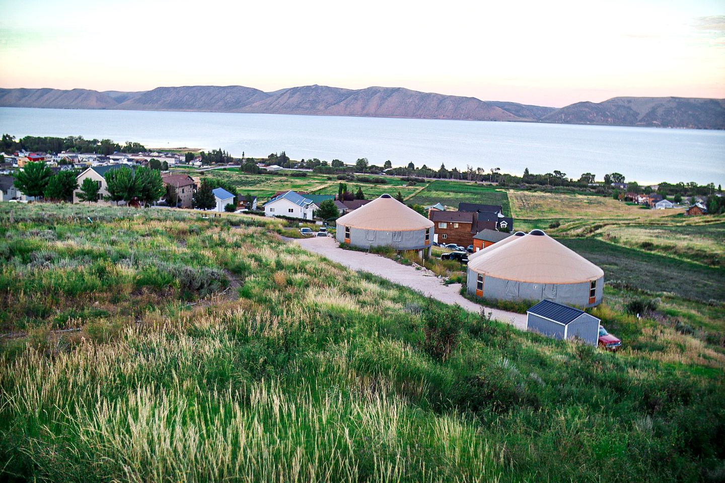 Pretty Yurts by Bear Lake in Garden City, Utah - Perfect Glamping Site for a Group Retreat Suitable for 60 People