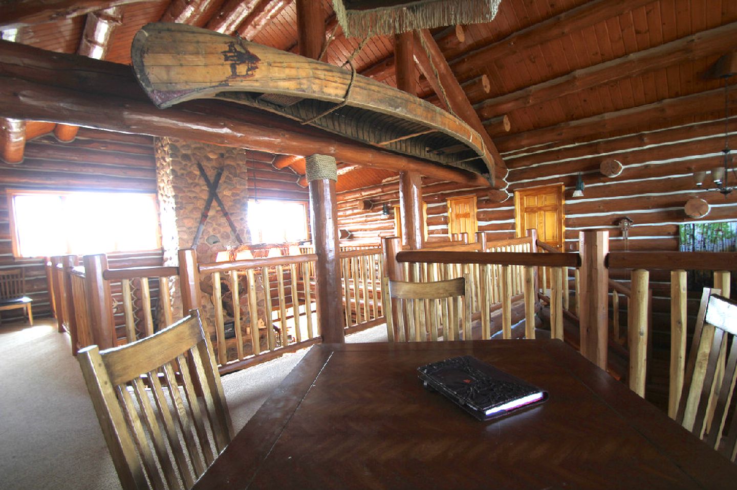 Gorgeous Wooden Lodge in a Forest near Blue Mounds, Wisconsin