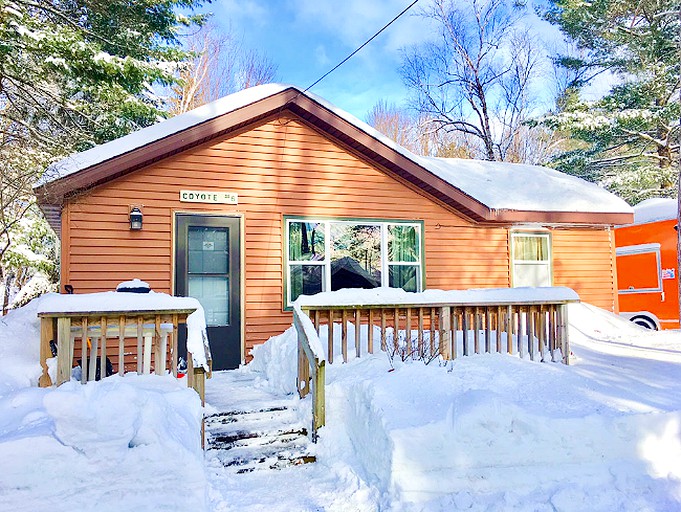 Pet Friendly Cabin Rental With Front Porch Near Marquette Michigan