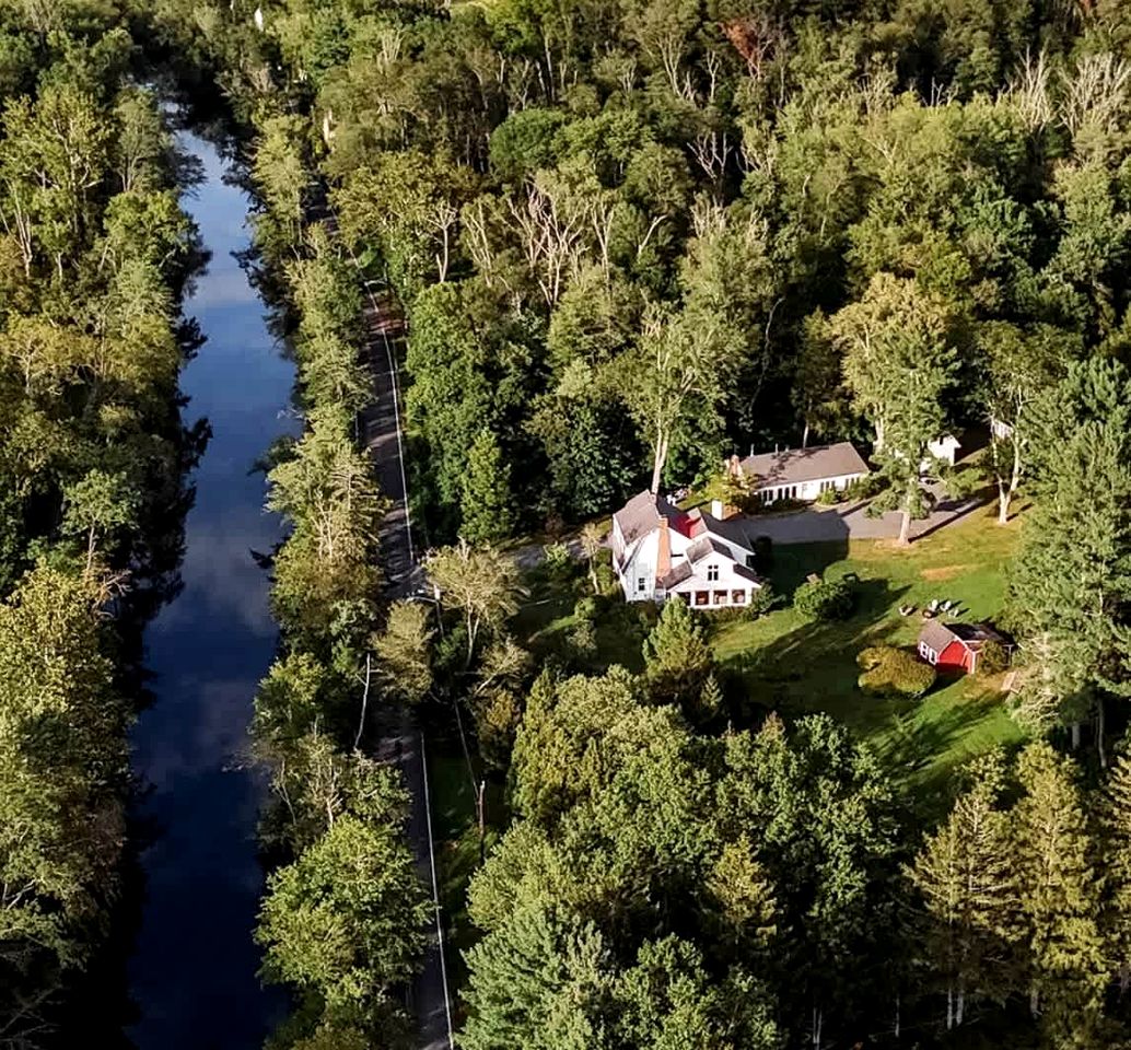 Luxurious Historic Estate with Game House on Canal near Princeton University, New Jersey