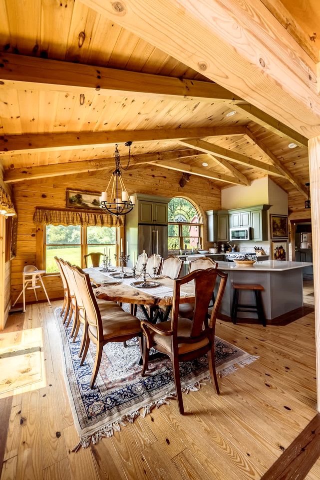 Luxurious Log Cabin with Game Room & Fireplace near Princeton in New Hope, Pennsylvania
