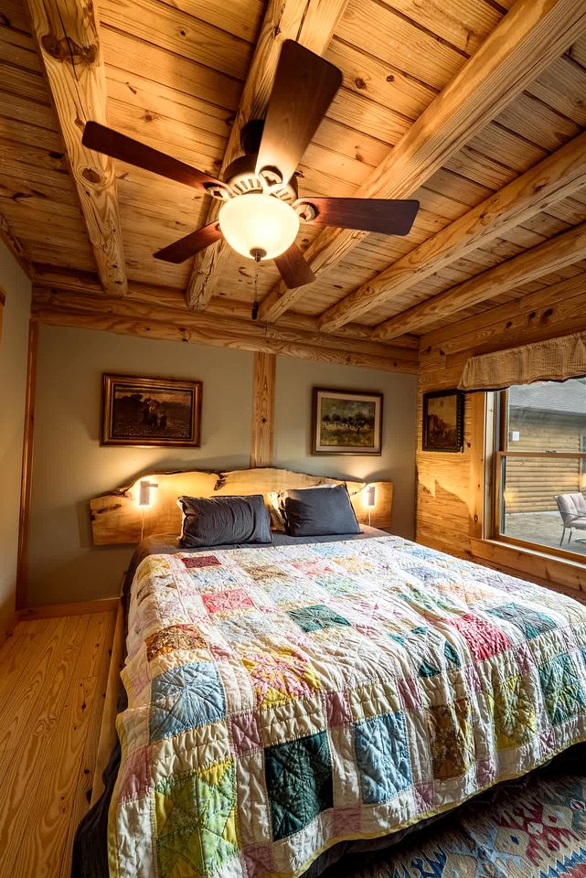 Luxurious Log Cabin with Game Room & Fireplace near Princeton in New Hope, Pennsylvania