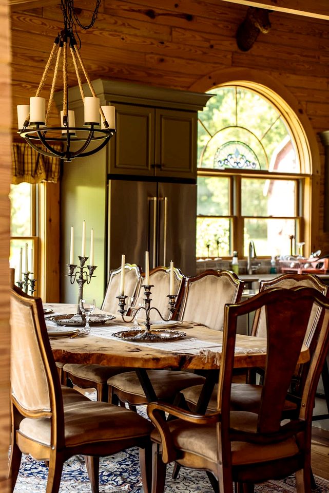 Luxurious Log Cabin with Game Room & Fireplace near Princeton in New Hope, Pennsylvania