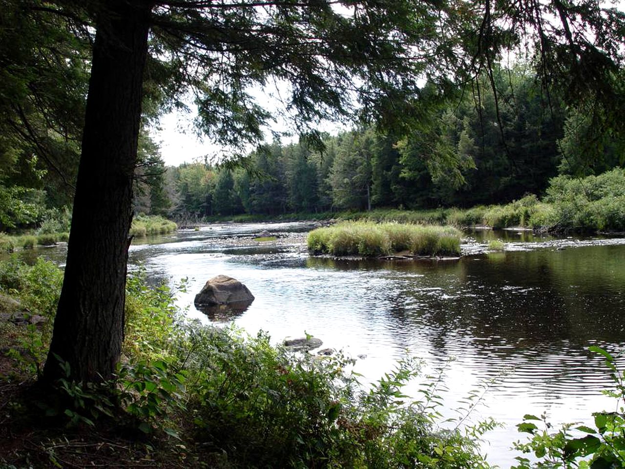 Riverfront Cabin Rental with Lovely Screened Porch near Potsdam, New York