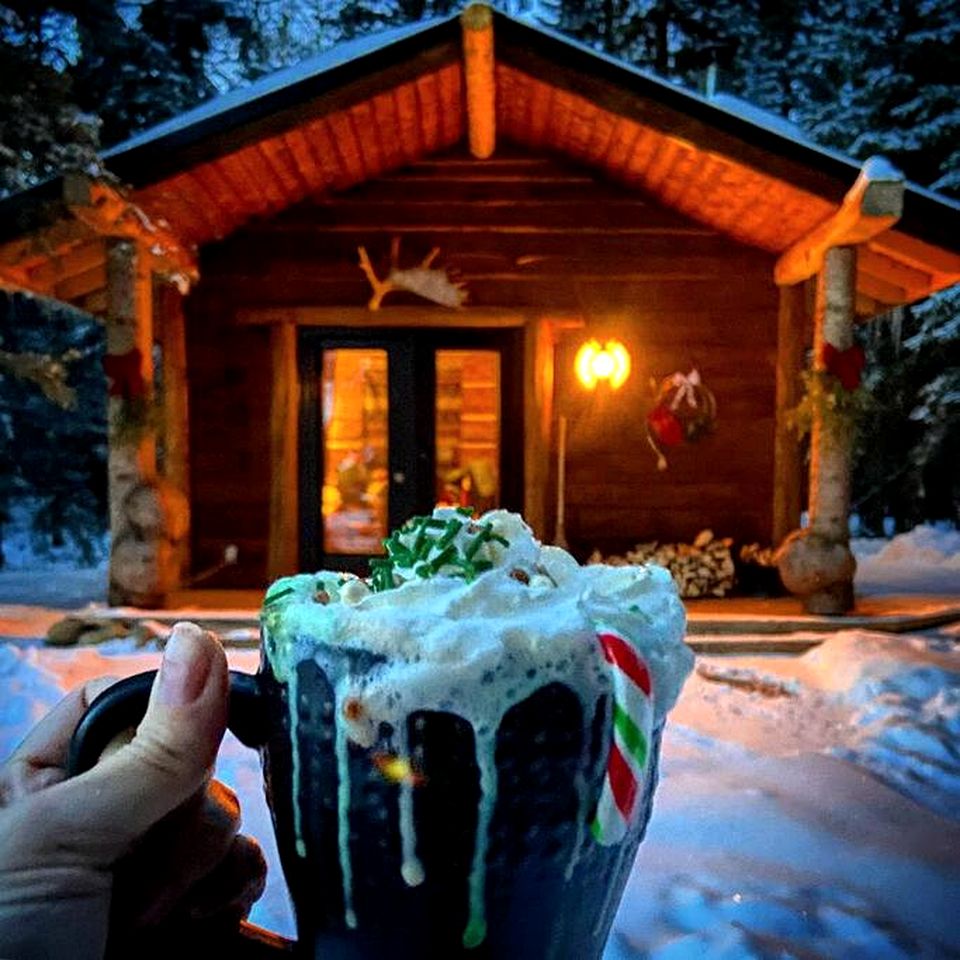 Secluded Rustic Cabin for a Romantic Retreat near Sundre, Alberta
