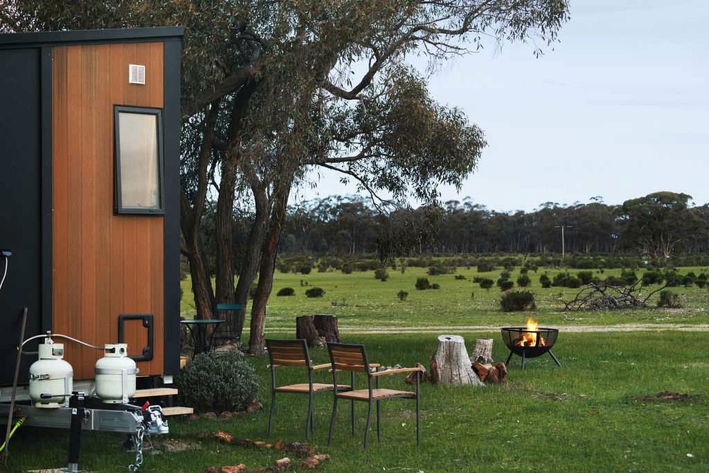 Private Tiny Home Stay Surrounded by Wellsford Forest near Bendigo, Victoria