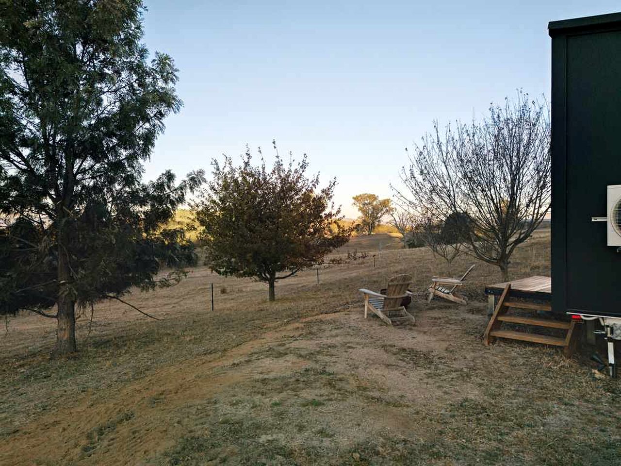 Private Tiny House with Views into the High Country and Lake Hume in New South Wales, Australia