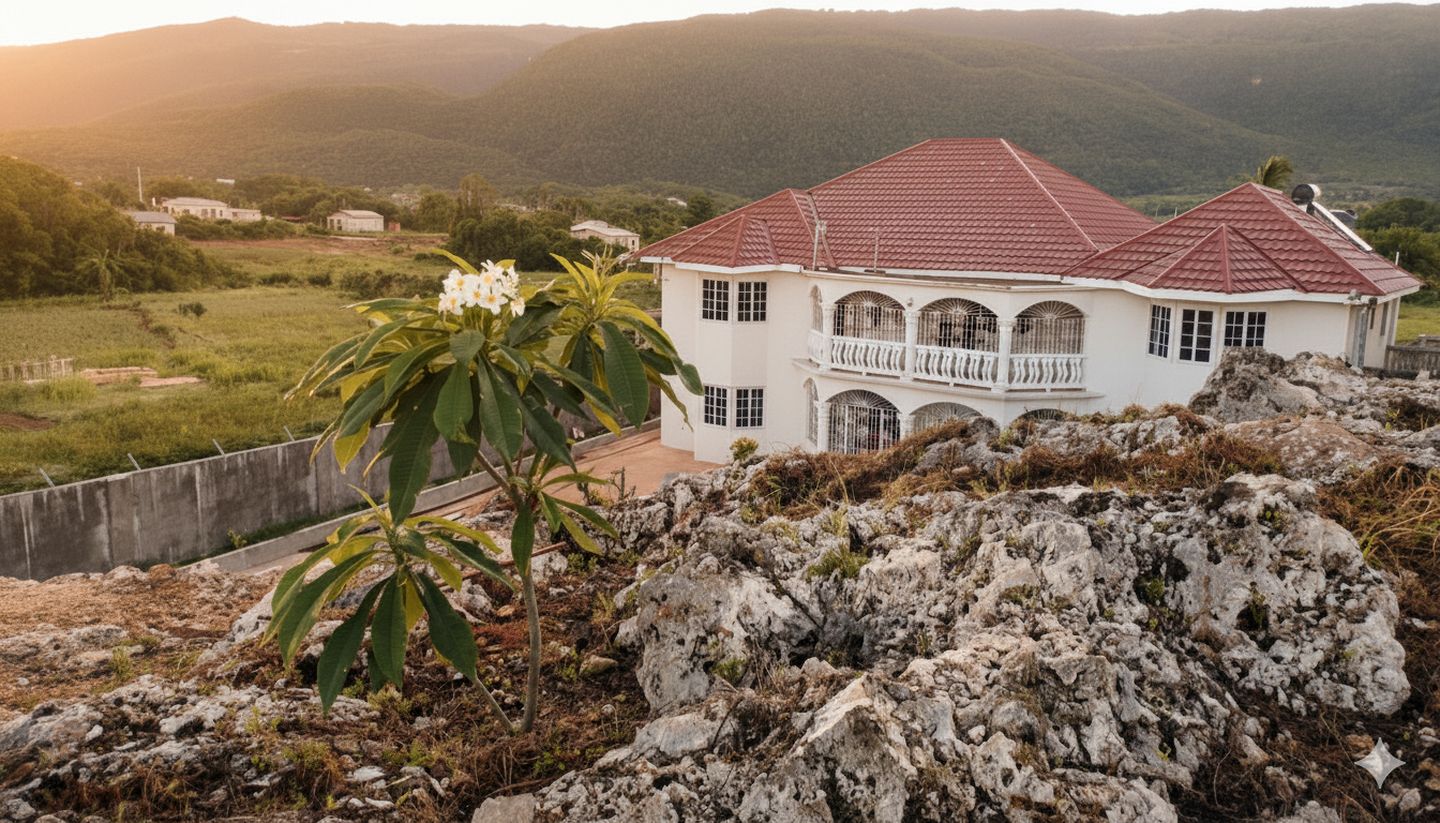 Scenic Poolside Sanctuary with Gazebo Hangout and Mountain Views in Manchester, Jamaica