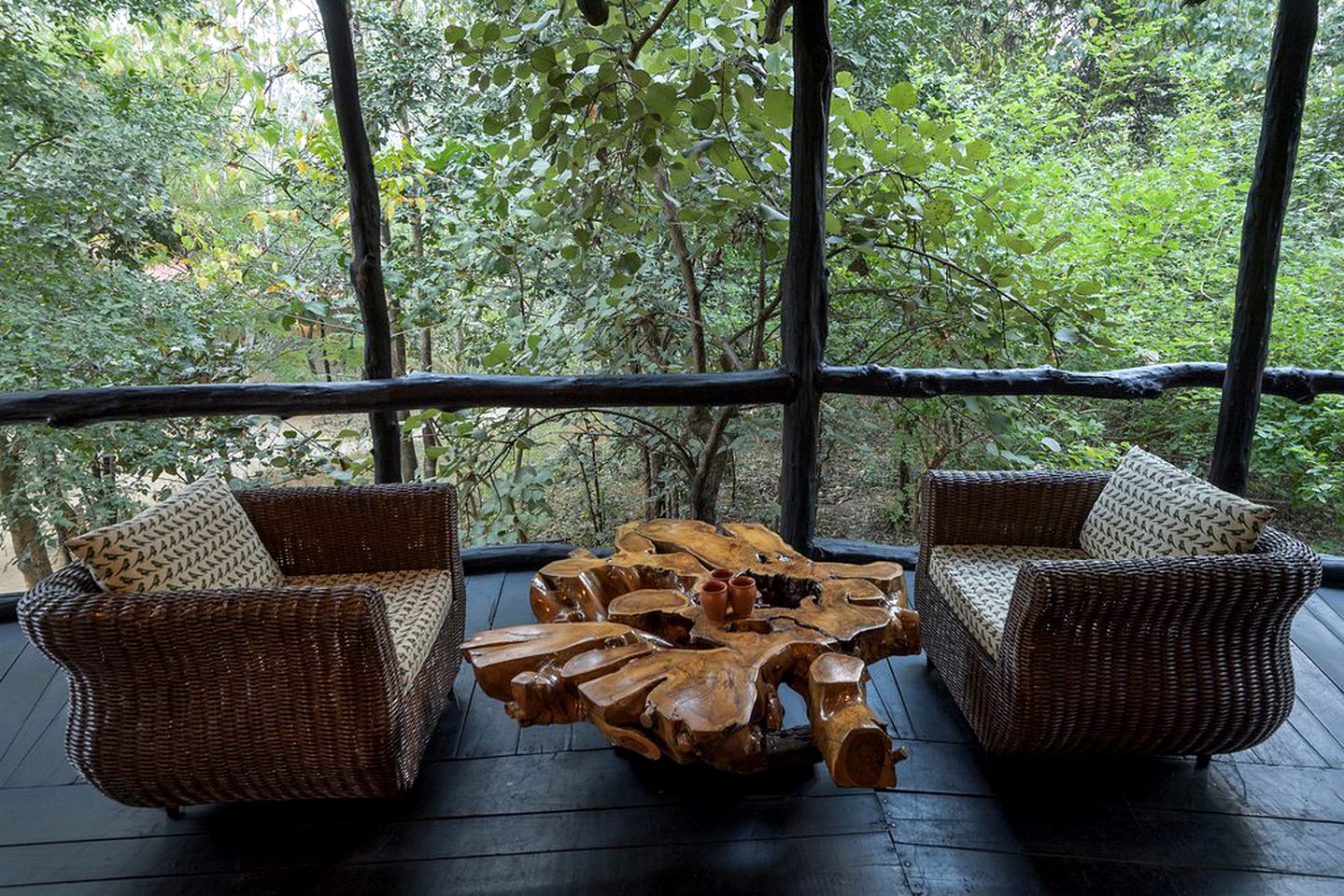 Magical Tree House Rental near the Bandhavgarh Tiger Reserve for Glamping in India