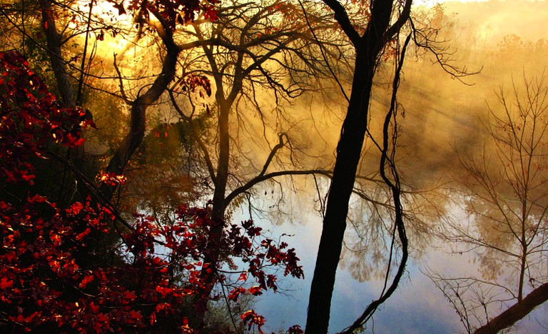 Cabin On Illinois River In Tahlequa Oklahoma