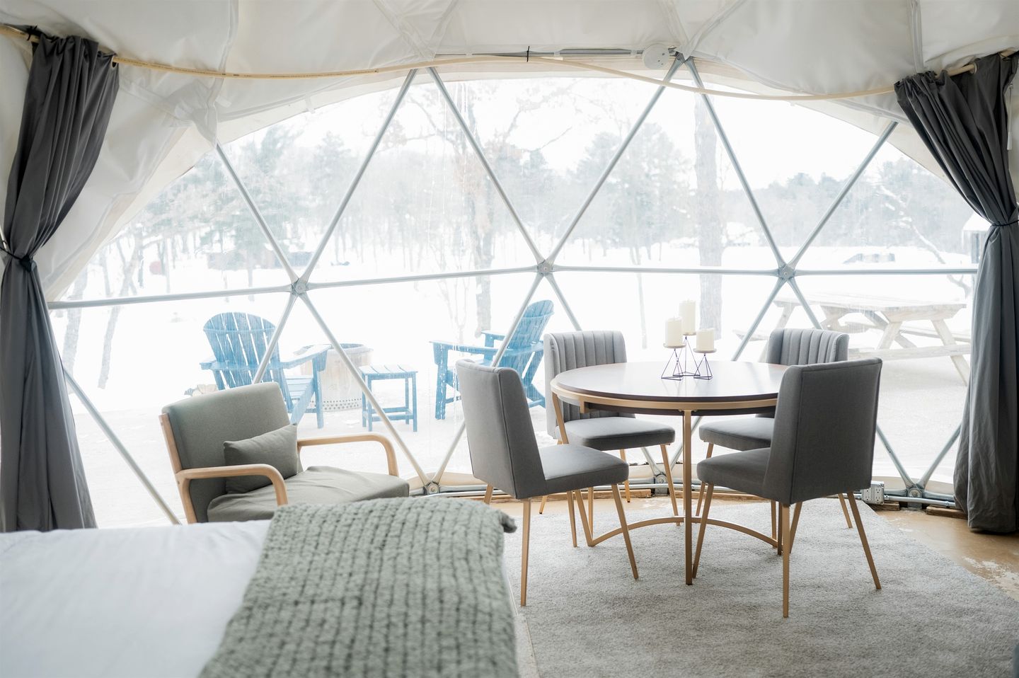 Pure Glamping Dome in Saint Croix Falls, Wisconsin