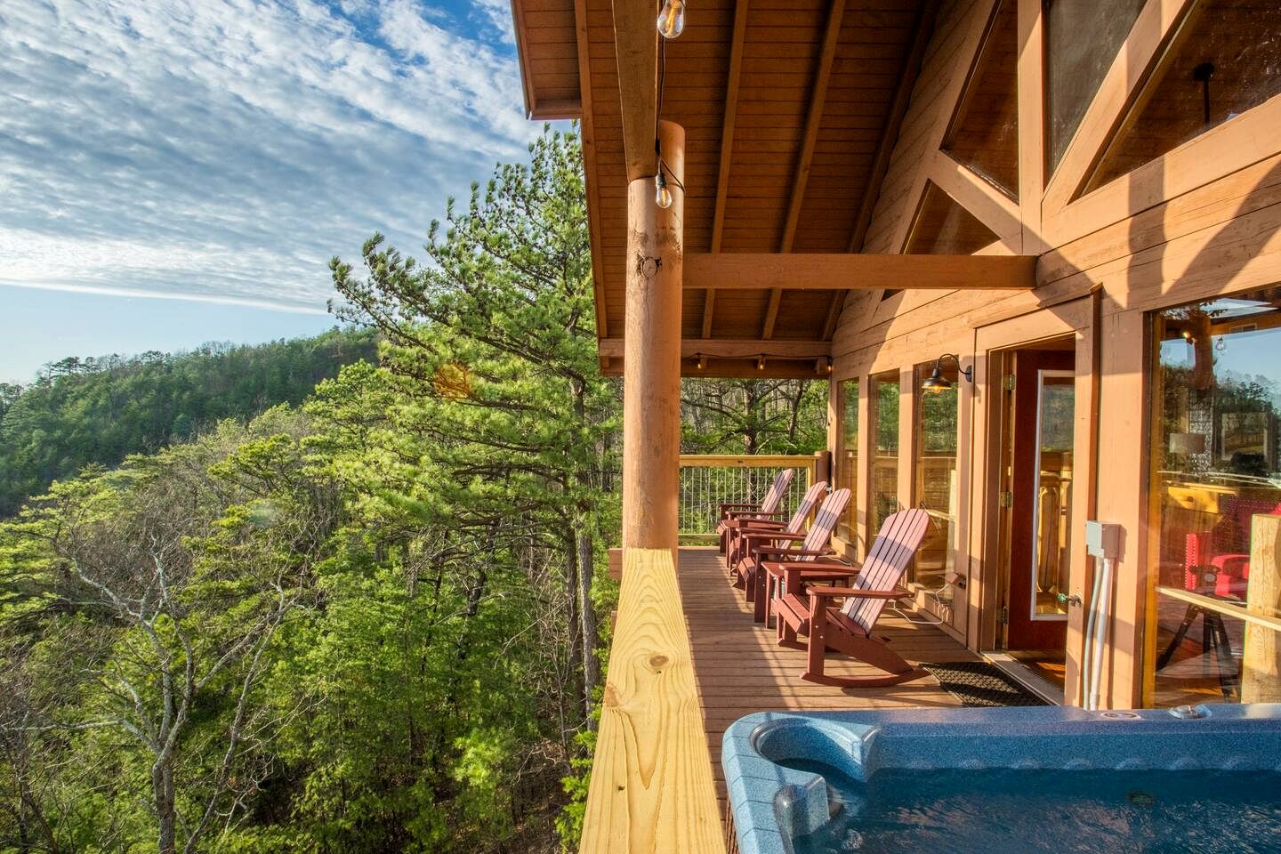 Pure Glamping Experience in this Cabin with Hot-tub in Sevierville, Tennessee