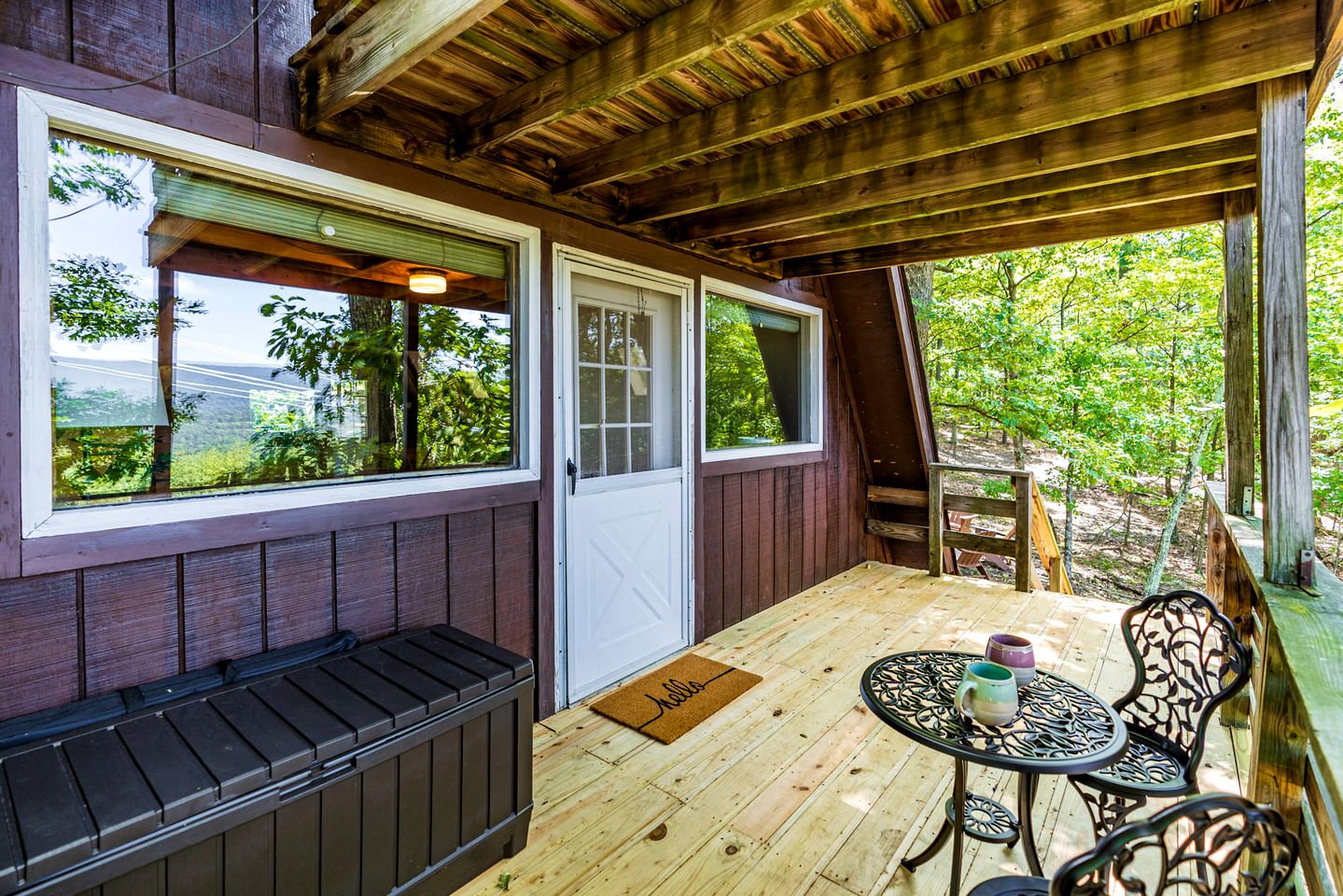 Traditional A-Frame Cabin with Stunning Views, Hot Tub, Deck, Grill and Fire Pit Near Cacapon State Park in Berkeley Springs, WV